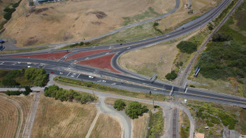 SR 37 interchange with SR 121.